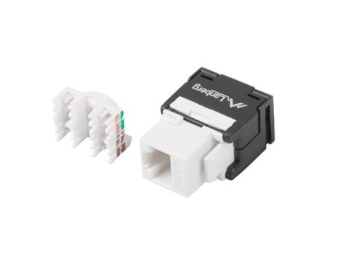 Moduł Keystone Lanberg gniazdo RJ45 -> LSA beznarzędziowy UTP kat.6 180° do puszki montażowej Moduł Keystone Lanberg gniazdo RJ45 -> LSA beznarzędziowy UTP kat.6 180° do puszki montażowej