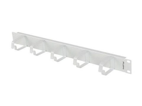 Organizer kabli Lanberg AK-1701-S 19" 1U z 5 metalowymi uchwytami typ B szary Organizer kabli Lanberg AK-1701-S 19" 1U z 5 metalowymi uchwytami typ B szary