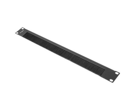 Panel szczotkowy Lanberg AK-1103-B do szafy 19" 1U czarny Panel szczotkowy Lanberg AK-1103-B do szafy 19" 1U czarny
