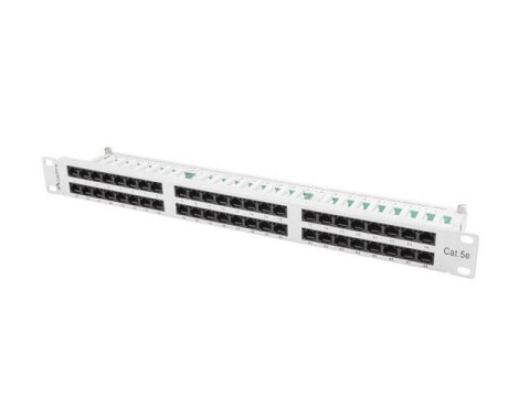 Patch panel Lanberg PPU5-1048-S 48 port 1U kat.5e szary Patch panel Lanberg PPU5-1048-S 48 port 1U kat.5e szary