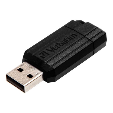 Pendrive Verbatim PinStripe 128GB USB 2.0 Black Pendrive Verbatim PinStripe 128GB USB 2.0 Black