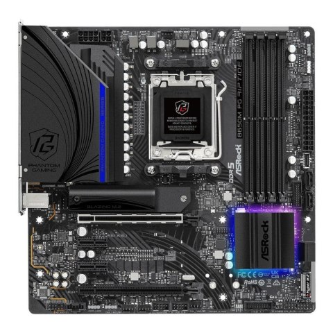 Płyta ASrock B650M PG RIPTIDE /AMD B650/DDR5/SATA3/M.2/USB3.1/PCIe4.0/AM5/mATX Płyta ASrock B650M PG RIPTIDE /AMD B650/DDR5/SATA3/M.2/USB3.1/PCIe4.0/AM5/mATX