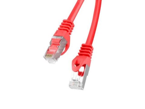 Patchcord Lanberg FTP kat.6 0,5m czerwony Patchcord Lanberg FTP kat.6 0,5m czerwony