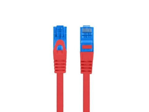 Patchcord Lanberg S/FTP kat.6A 1,5m LSZH CCA fluke passed czerwony Patchcord Lanberg S/FTP kat.6A 1,5m LSZH CCA fluke passed czerwony