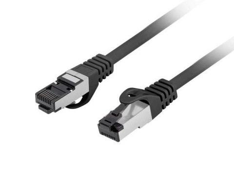 Patchcord Lanberg S/FTP kat.8.1 0,25m LSZH CU fluke passed czarny Patchcord Lanberg S/FTP kat.8.1 0,25m LSZH CU fluke passed czarny