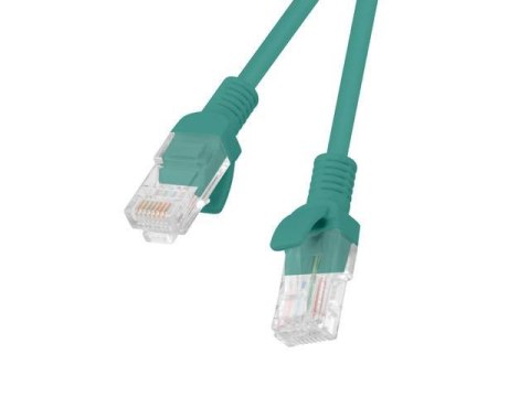 Patchcord Lanberg UTP kat.5e 0,25m zielony 10-Pack Patchcord Lanberg UTP kat.5e 0,25m zielony 10-Pack