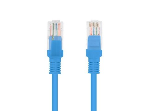 Patchcord Lanberg UTP kat.5e 5m niebieski Patchcord Lanberg UTP kat.5e 5m niebieski