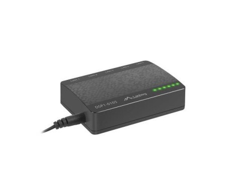 Switch niezarządzalny Lanberg DSP1-0105 5-Port 100Mb/s Desktop Switch niezarządzalny Lanberg DSP1-0105 5-Port 100Mb/s Desktop