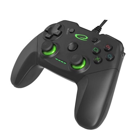 Gamepad PS3/PC USB Esperanza "Vanquisher" czarny Gamepad PS3/PC USB Esperanza "Vanquisher" czarny