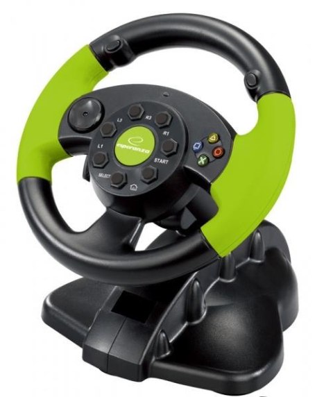 Kierownica Esperanza EG104 HIGH OCTANE XBOX 360 EDITION do PC/PS1/PS2/PS3 Kierownica Esperanza EG104 HIGH OCTANE XBOX 360 EDITION do PC/PS1/PS2/PS3
