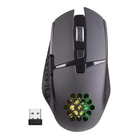 Mysz bezprzewodowa Defender GLORY GM-514 optyczna 3200dpi czarna RGB AKUMULATOR 7 przycisków Gaming Mysz bezprzewodowa Defender GLORY GM-514 optyczna 3200dpi czarna RGB AKUMULATOR 7 przycisków Gaming