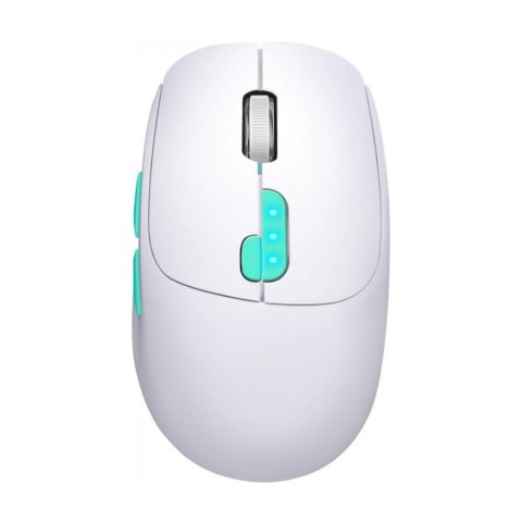 Mysz bezprzewodowa Defender NITTA MM-307 optyczna 1600dpi 2.4 GHz + Bluetooth biała AKUMULATOR Mysz bezprzewodowa Defender NITTA MM-307 optyczna 1600dpi 2.4 GHz + Bluetooth biała AKUMULATOR