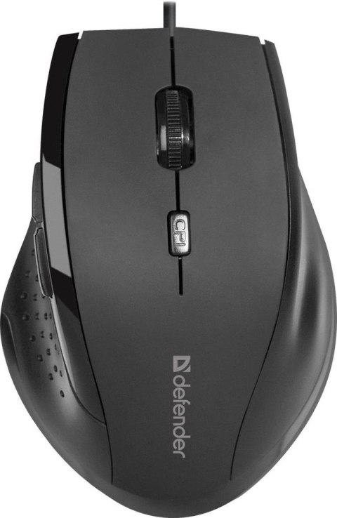 Mysz przewodowa Defender ACCURA MM-362 optyczna 1600dpi 6P czarna Mysz przewodowa Defender ACCURA MM-362 optyczna 1600dpi 6P czarna