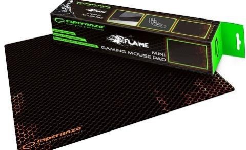 Podkładka pod mysz Esperanza EGP101R Gaming Flame mini Podkładka pod mysz Esperanza EGP101R Gaming Flame mini