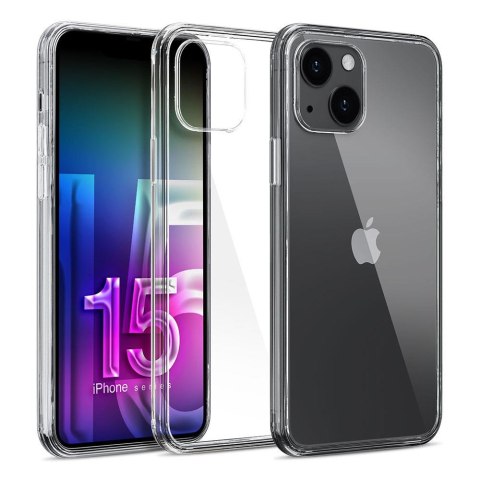Etui na telefon 3mk do Apple iPhone 15 - przezroczyste Etui na telefon 3mk do Apple iPhone 15 - przezroczyste