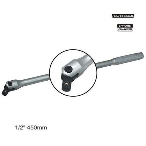 RĘKOJEŚĆ UCHYLNA 1/2'' 450 mm CV RĘKOJEŚĆ UCHYLNA 1/2'' 450 mm CV