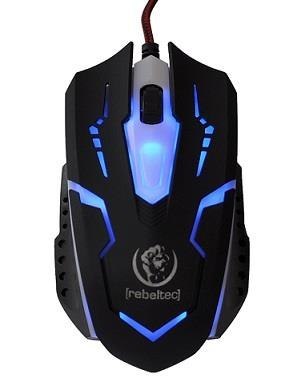 Mysz przewodowa Rebeltec COBRA optyczna Gaming USB czarna Mysz przewodowa Rebeltec COBRA optyczna Gaming USB czarna
