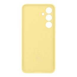 Etui case Samsung Silicone Case do Galaxy S24 FE - żółte