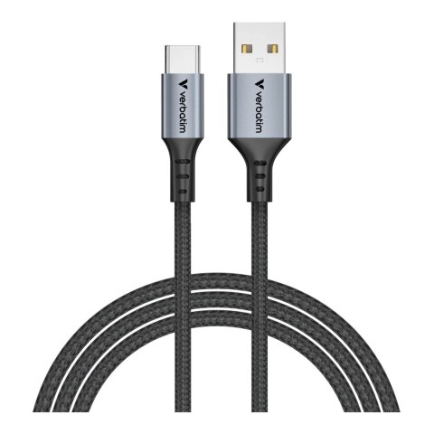 Kabel Verbatim USB-A(M) - USB-C(M) 1,2m, 18W, czarny Kabel Verbatim USB-A(M) - USB-C(M) 1,2m, 18W, czarny