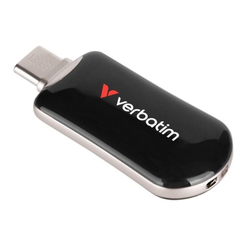 Pendrive Verbatim Plectra 128GB USB-C 3.0 Black Pendrive Verbatim Plectra 128GB USB-C 3.0 Black