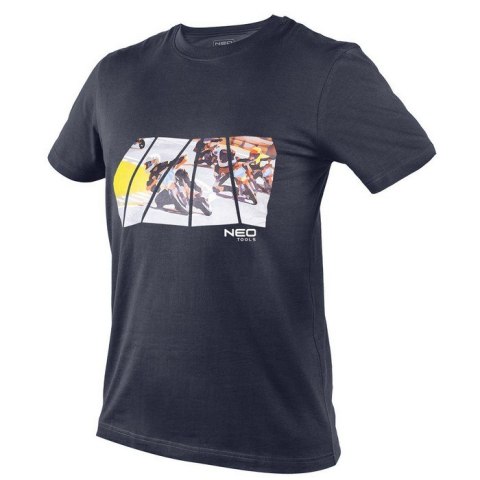 T-SHIRT Z NADRUKIEM MOTOR ROZMIAR M T-SHIRT Z NADRUKIEM MOTOR ROZMIAR M