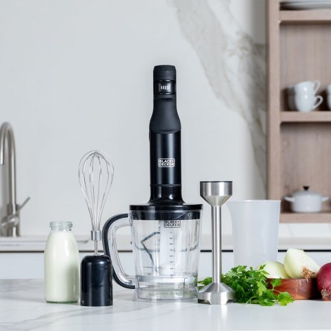 Blender ręczny Black+Decker BXHBA1501E Blender ręczny Black+Decker BXHBA1501E