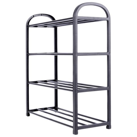 REGAŁ METALOWY PÓŁKA NA BUTY 4 POZIOMY 569732 REGAŁ METALOWY PÓŁKA NA BUTY 4 POZIOMY 569732
