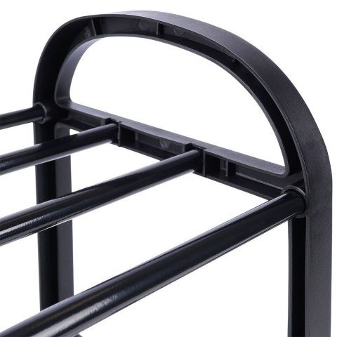 REGAŁ METALOWY PÓŁKA NA BUTY 4 POZIOMY 569732 REGAŁ METALOWY PÓŁKA NA BUTY 4 POZIOMY 569732