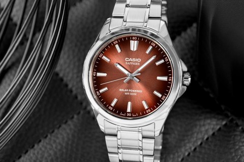 Zegarek Męski CASIO Solar MTS-RS100D-5AVDF + BOX Zegarek Męski CASIO Solar MTS-RS100D-5AVDF + BOX
