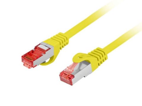 Patchcord Lanberg S/FTP kat.6 1,5m LSZH CU fluke passed żółty Patchcord Lanberg S/FTP kat.6 1,5m LSZH CU fluke passed żółty