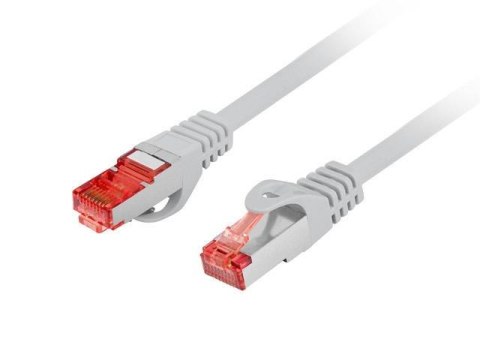 Patchcord Lanberg S/FTP kat.6 15m LSZH CU fluke passed szary Patchcord Lanberg S/FTP kat.6 15m LSZH CU fluke passed szary