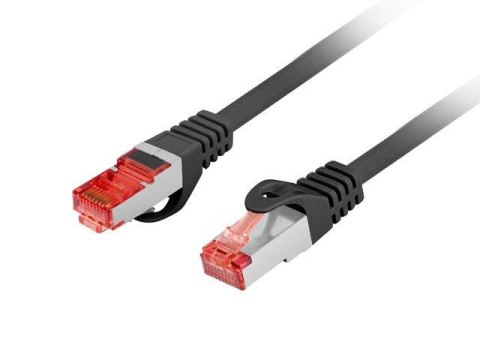 Patchcord Lanberg S/FTP kat.6 20m LSZH CU fluke passed czarny Patchcord Lanberg S/FTP kat.6 20m LSZH CU fluke passed czarny
