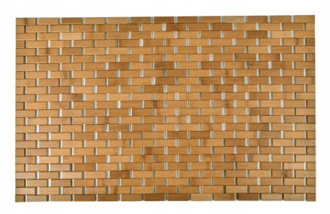 Bambusowa mata łazienkowa ALBA jasny brąz 50x80 cm Bambusowa mata łazienkowa ALBA jasny brąz 50x80 cm