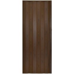 Drzwi harmonijkowe 001P-43G-100 wenge mat G 100 cm
