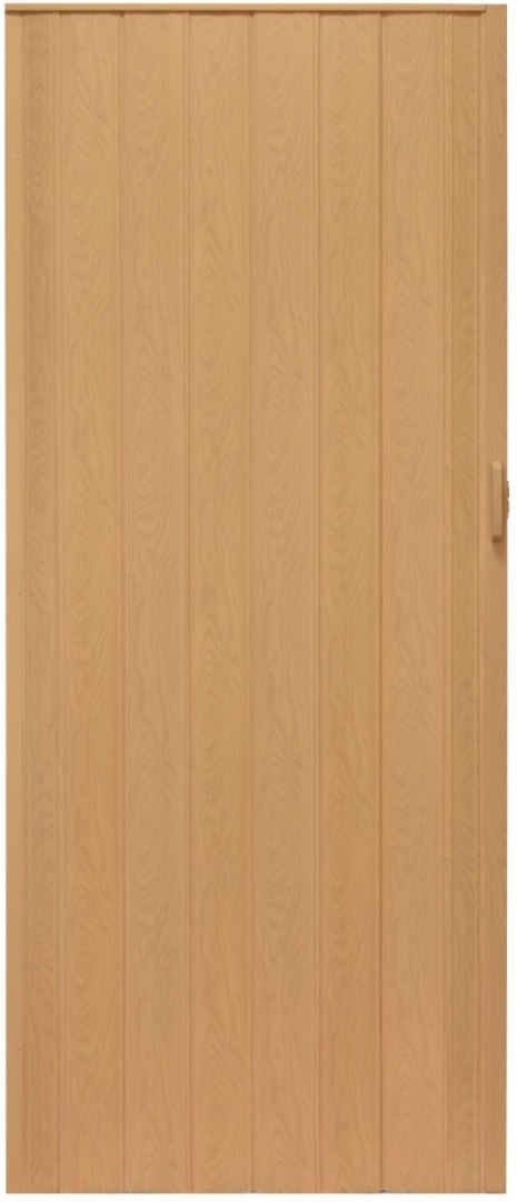 Drzwi harmonijkowe 004-02-80 jasny dąb 80 cm Drzwi harmonijkowe 004-02-80 jasny dąb 80 cm