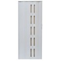 Drzwi harmonijkowe 005S-49-80 biały dąb mat 80 cm
