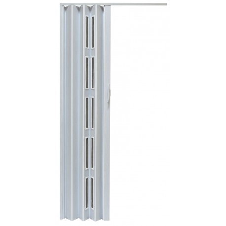 Drzwi harmonijkowe 005S-49-80 biały dąb mat 80 cm Drzwi harmonijkowe 005S-49-80 biały dąb mat 80 cm