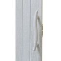 Drzwi harmonijkowe 005S-49-80 biały dąb mat 80 cm
