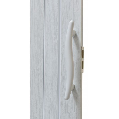 Drzwi harmonijkowe 005S-49-80 biały dąb mat 80 cm Drzwi harmonijkowe 005S-49-80 biały dąb mat 80 cm
