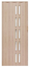 Drzwi harmonijkowe 005S-50-80 dąb sonoma 80 cm Drzwi harmonijkowe 005S-50-80 dąb sonoma 80 cm