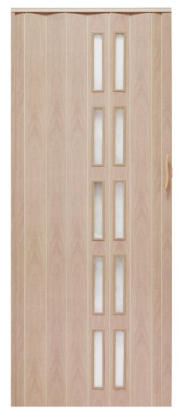 Drzwi harmonijkowe 005S-50-80 dąb sonoma 80 cm