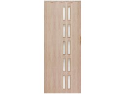 Drzwi harmonijkowe 005S-50-80 dąb sonoma 80 cm
