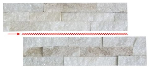 Kamień naturalny NAKOS Slim 18x35 cm - 0,441 m2 Kamień naturalny NAKOS Slim 18x35 cm - 0,441 m2