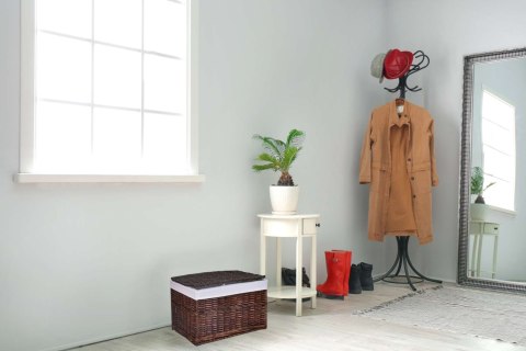 Kufer wiklinowy 56x34x34 cm - 65L - brązowy Kufer wiklinowy 56x34x34 cm - 65L - brązowy