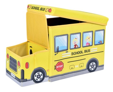 Pufa pojemnik Bus - żółty Pufa pojemnik Bus - żółty