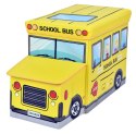 Pufa pojemnik Bus - żółty Pufa pojemnik Bus - żółty