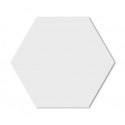 Dekoracyjne lustro akrylowe Hex - srebrne Dekoracyjne lustro akrylowe Hex - srebrne