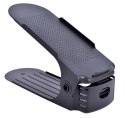 Regulowany organizer uchwyt stojak na buty czarny Regulowany organizer uchwyt stojak na buty czarny