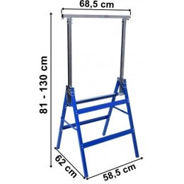 Stojak warsztatowy KOBYŁKA 130 cm komplet 2 sztuk