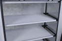 Szafa tekstylna na buty Gabi - szara Szafa tekstylna na buty Gabi - szara